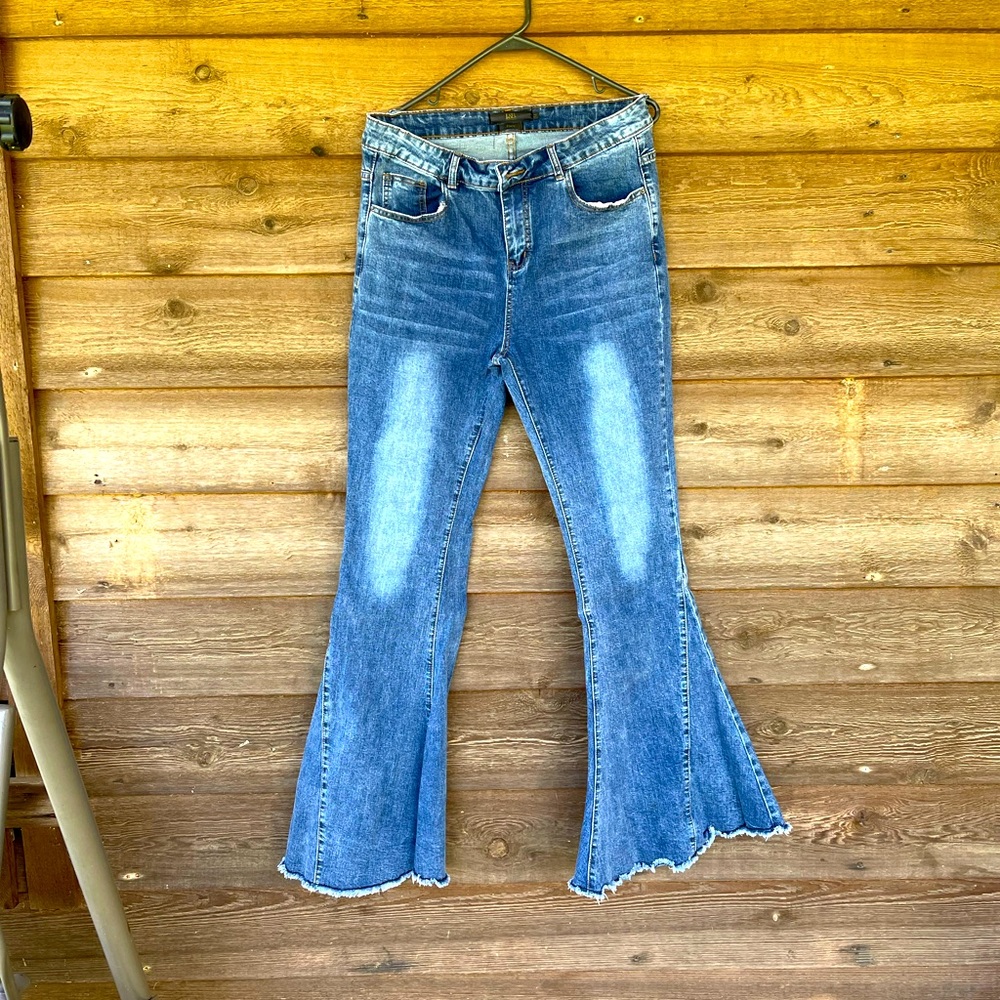 Luck & Blessed Bell bottom jeans